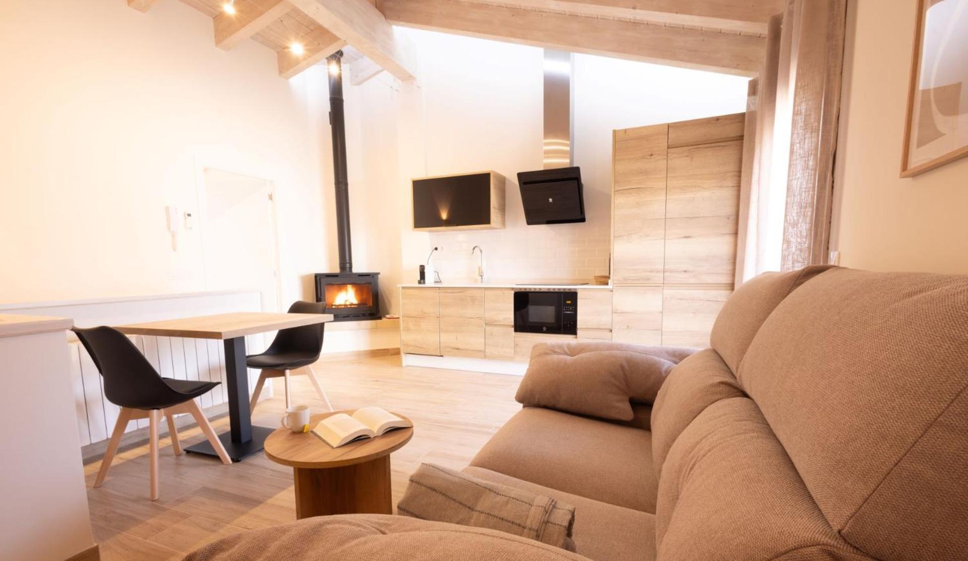 Apartmán El Sueno Del Buho 6. Atico Con Chimena Beceite Exteriér fotografie
